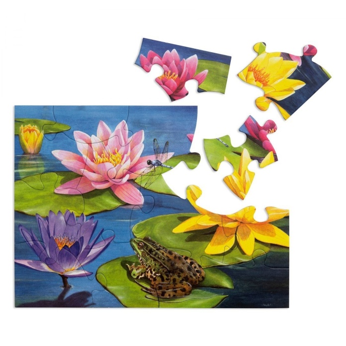 Terapia demencji puzzle Relish kwiaty na wodzie